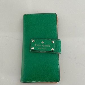 Kate spade green wallet